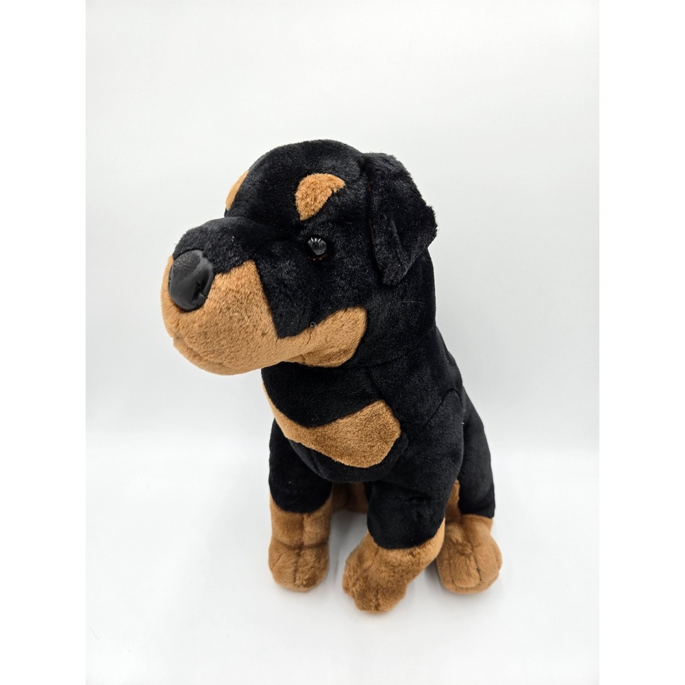Vintage Douglas Cuddle Toys Bruno Rottweiler Plush 16" Stuffed Animal Dog